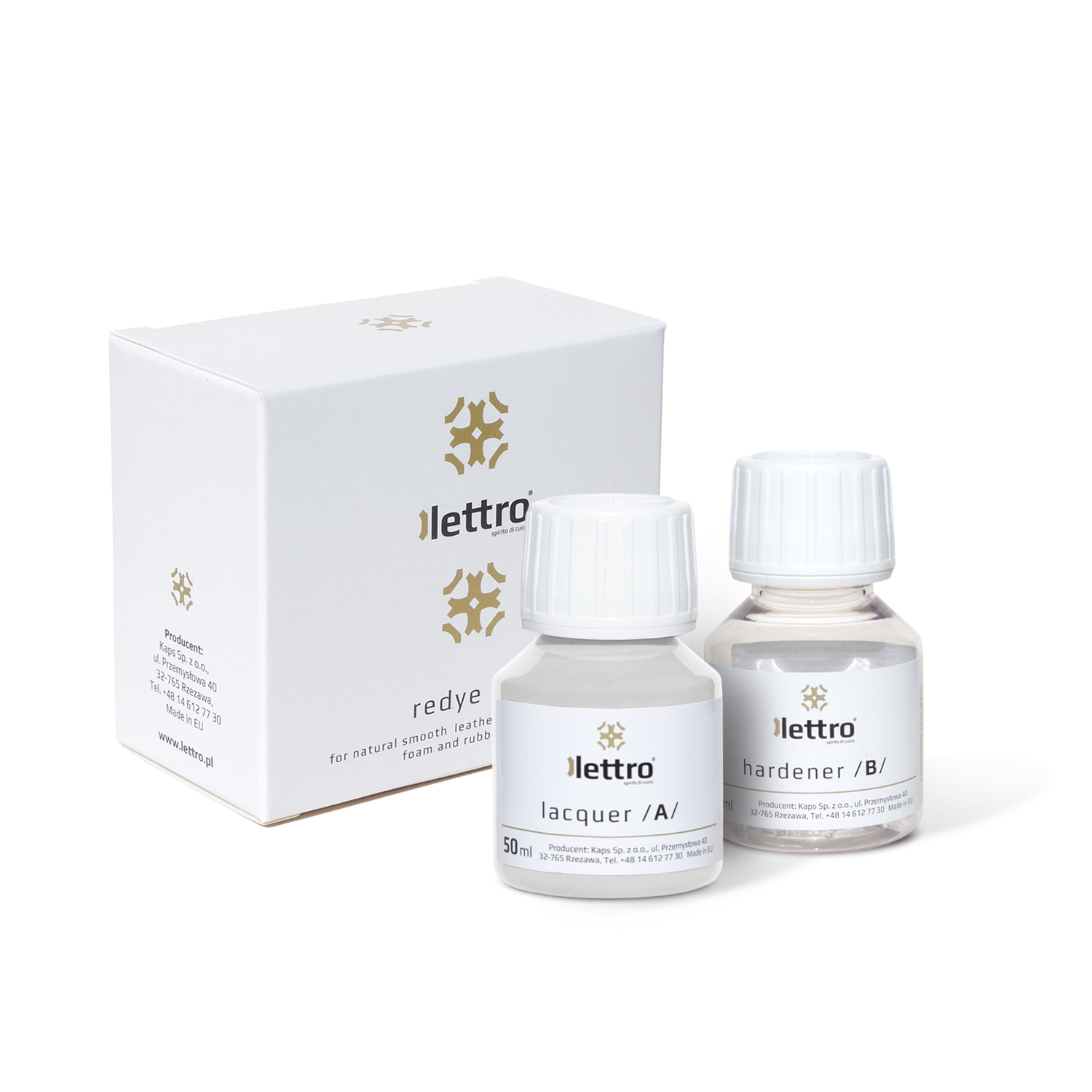 REDYE SET - SZAROBIAŁY - LETTRO