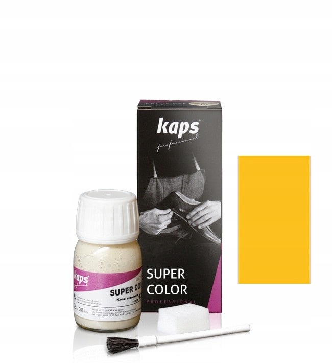 SUPER COLOR 25 ML ZOLTY - KAPS PROFESSIONAL