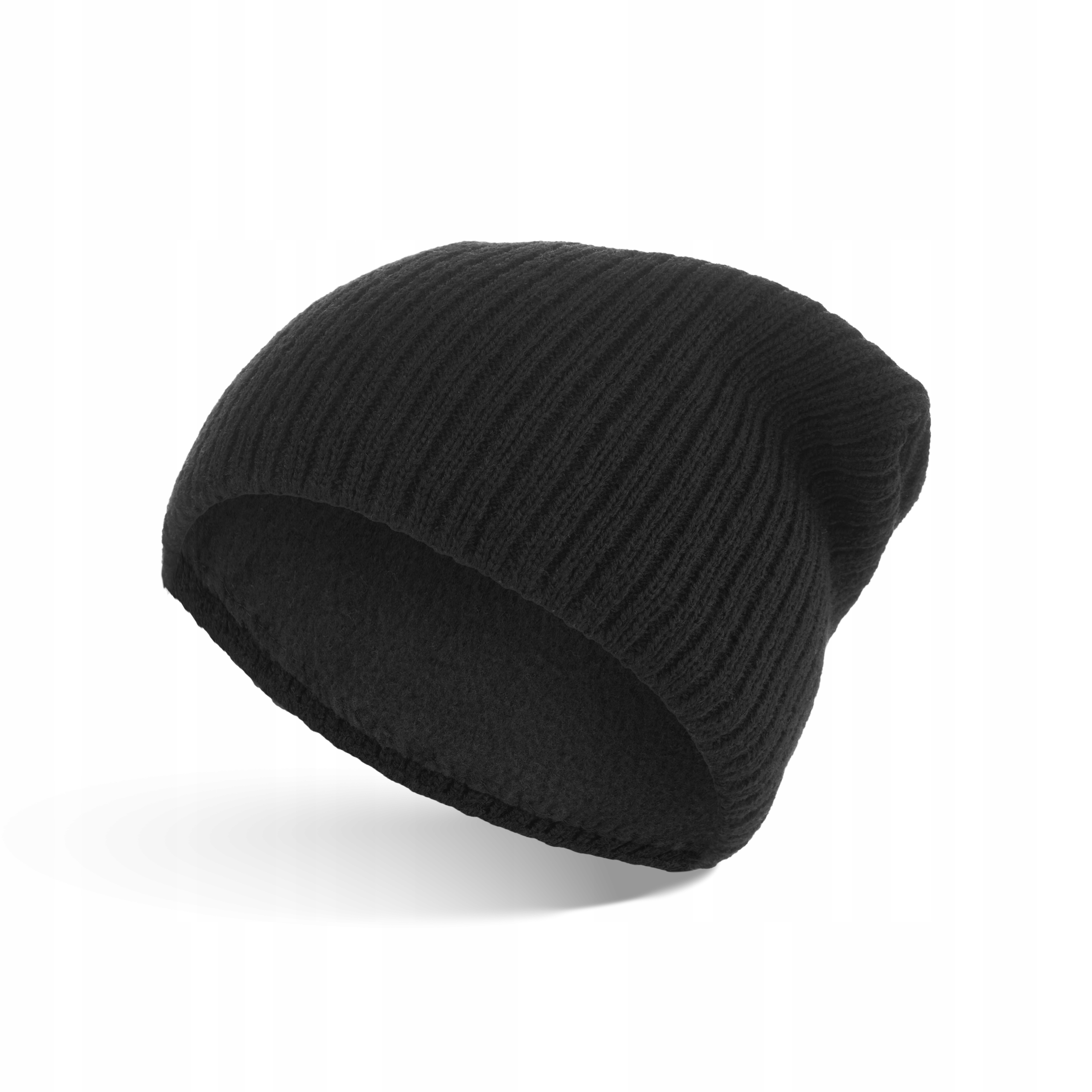 KOMPLET ZIMOWY CZAPKA U3 + KOMIN T2 - CZARNY