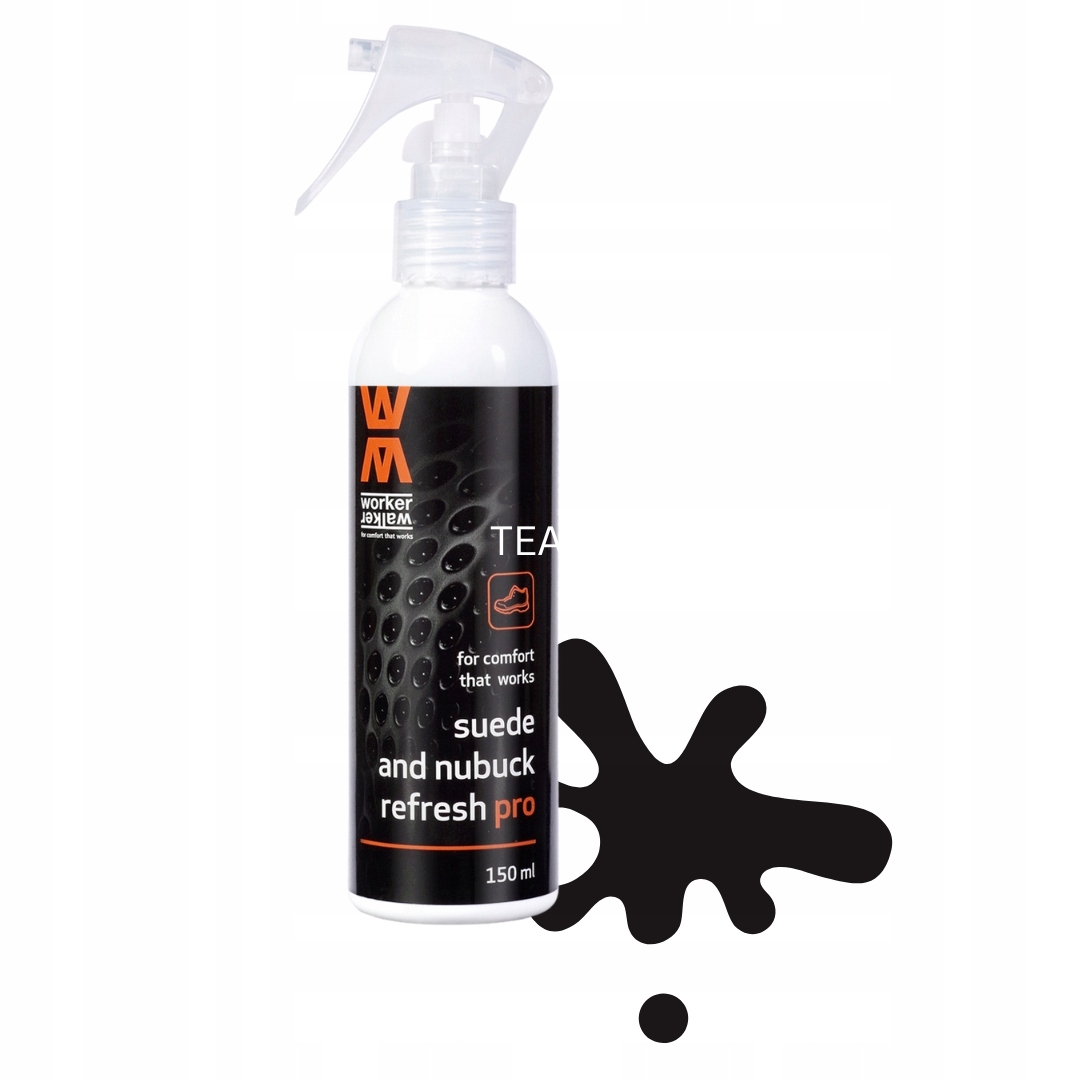 SUEDE & NUBUCK REFRESH CZARNY 150 ML MINI TRIGGER WORKER WALKER
