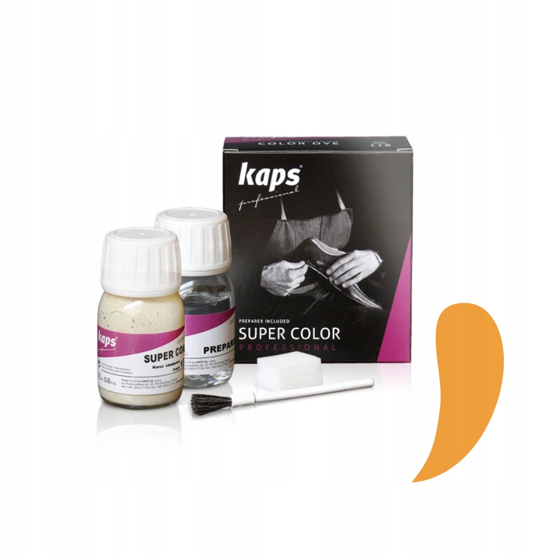SUPER COLOR 25 ML+ PREPARER 25 ML NATURALNY - KAPS PROFESSIONAL