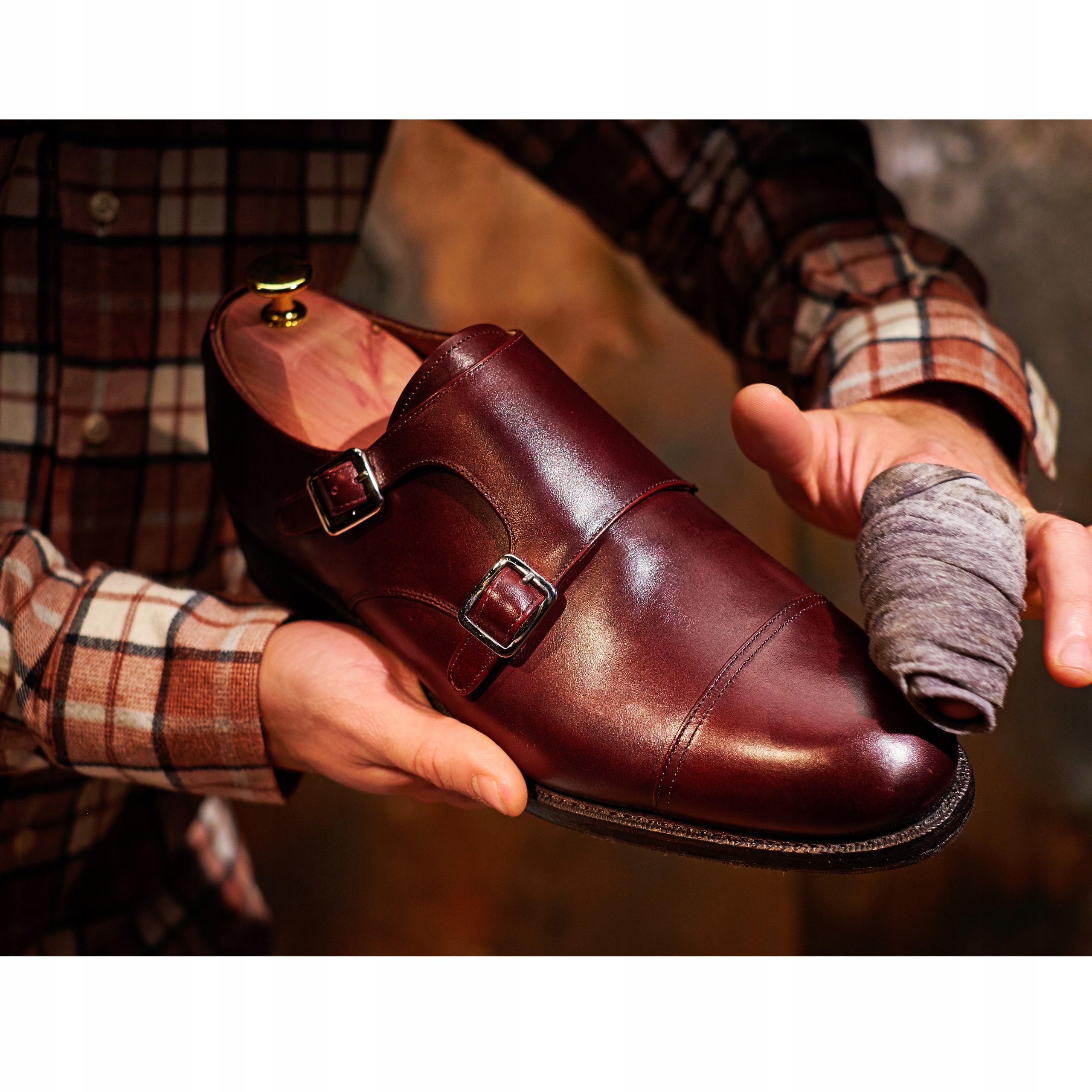 Zestaw do Czyszczenia Butów ze Skóry Mleczko Tłuszcz Impregnat Tłuszcze 210