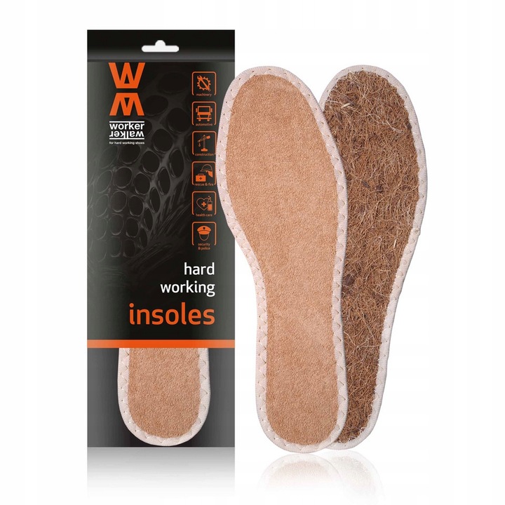 COCO FIBRE PRO - 44 - ROZMIAR - WORKER WALKER - WKLADKI