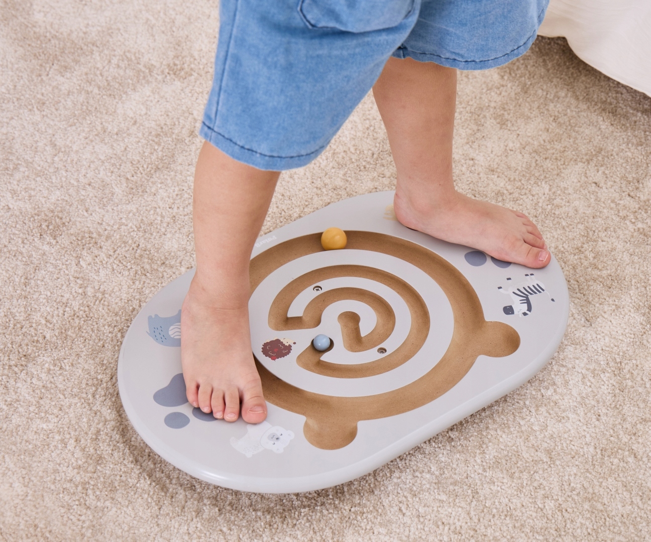 ZABAWKA BALANSUJĄCY DYSK GRA ZRĘCZNOŚCIOWA DESKA RÓWNOWAGI PolarB