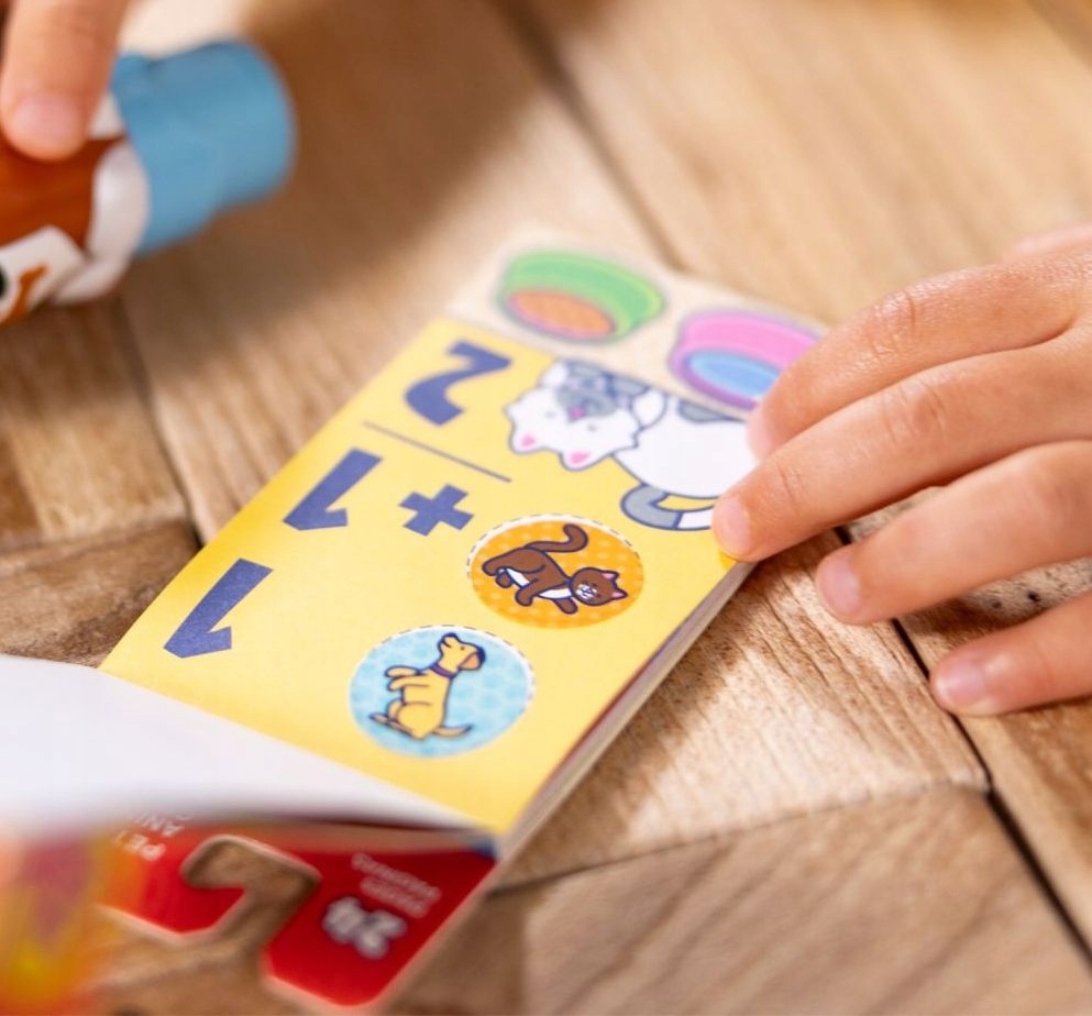 Sticker WOW 200szt naklejek MINI KIĄŻECZKA Uzupełnienie Naklejki ZWIERZĄTKA