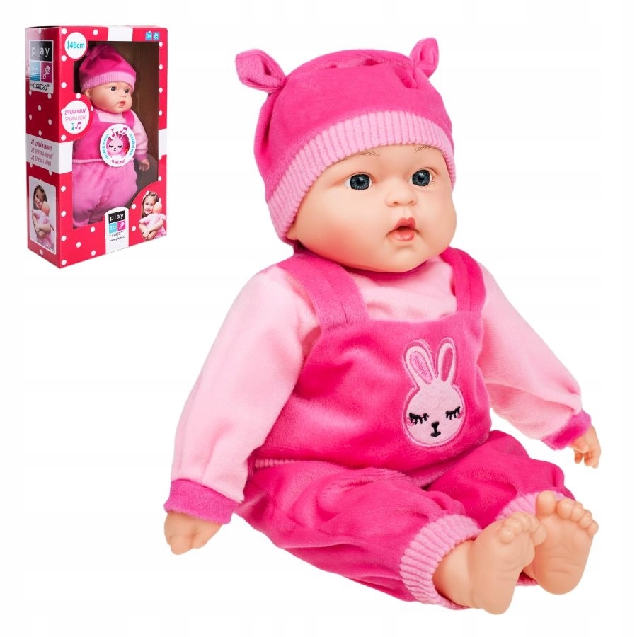 LALKA BOBAS MÓWI I ŚPIEWA PO POLSKU 46 CM ZOSIA