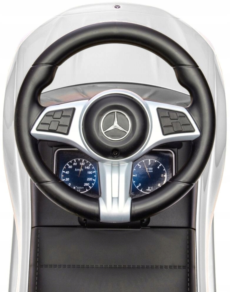 Jeździk Milly Mally Pojazd MERCEDES C-CLASS RĄCZKA PCHACZ MULTIMEDIALNY