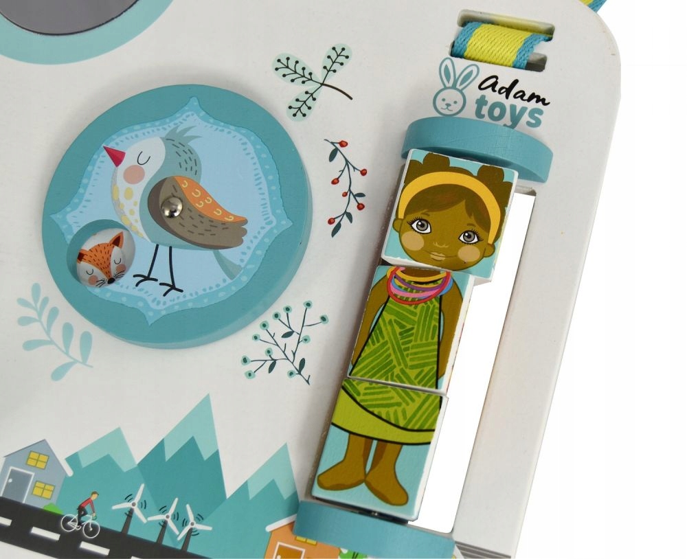 SENSORYCZNA TABLICA AKTYWNOŚCI DLA MALUCHA