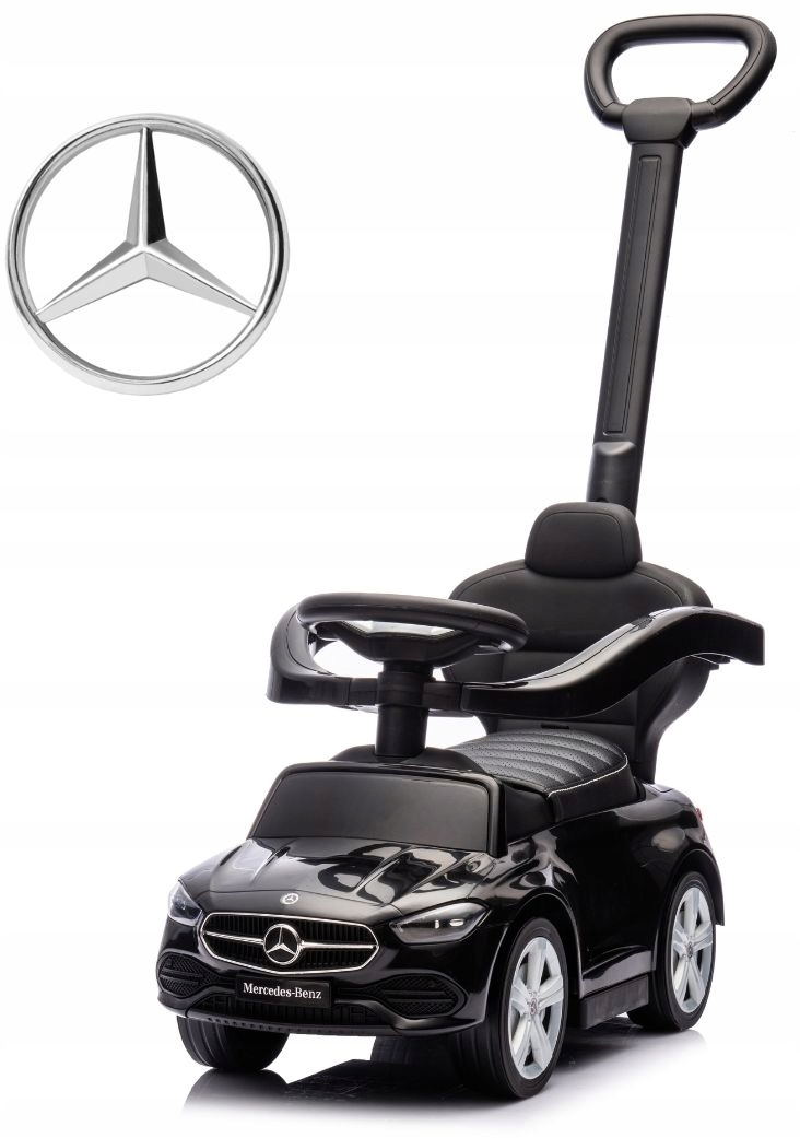 Jeździk Milly Mally Pojazd MERCEDES C-CLASS DELUXE SIEDZISKO EKOSKÓRA