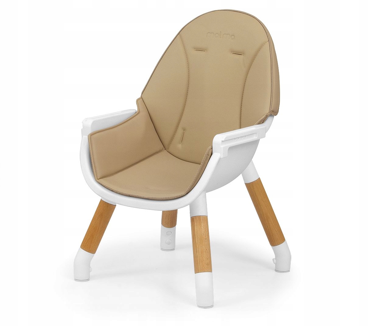 Krzesełko do karmienia 2w1 drewniane taca stolik Malmo Milly Mally