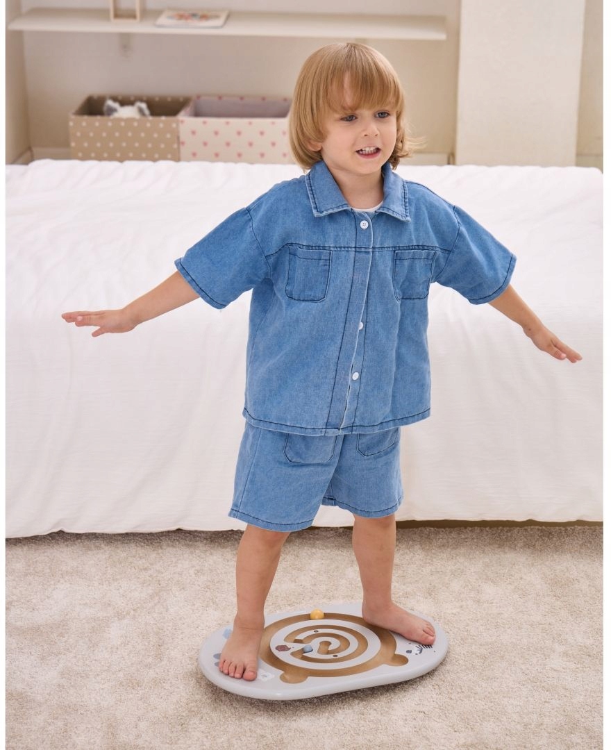 ZABAWKA BALANSUJĄCY DYSK GRA ZRĘCZNOŚCIOWA DESKA RÓWNOWAGI PolarB