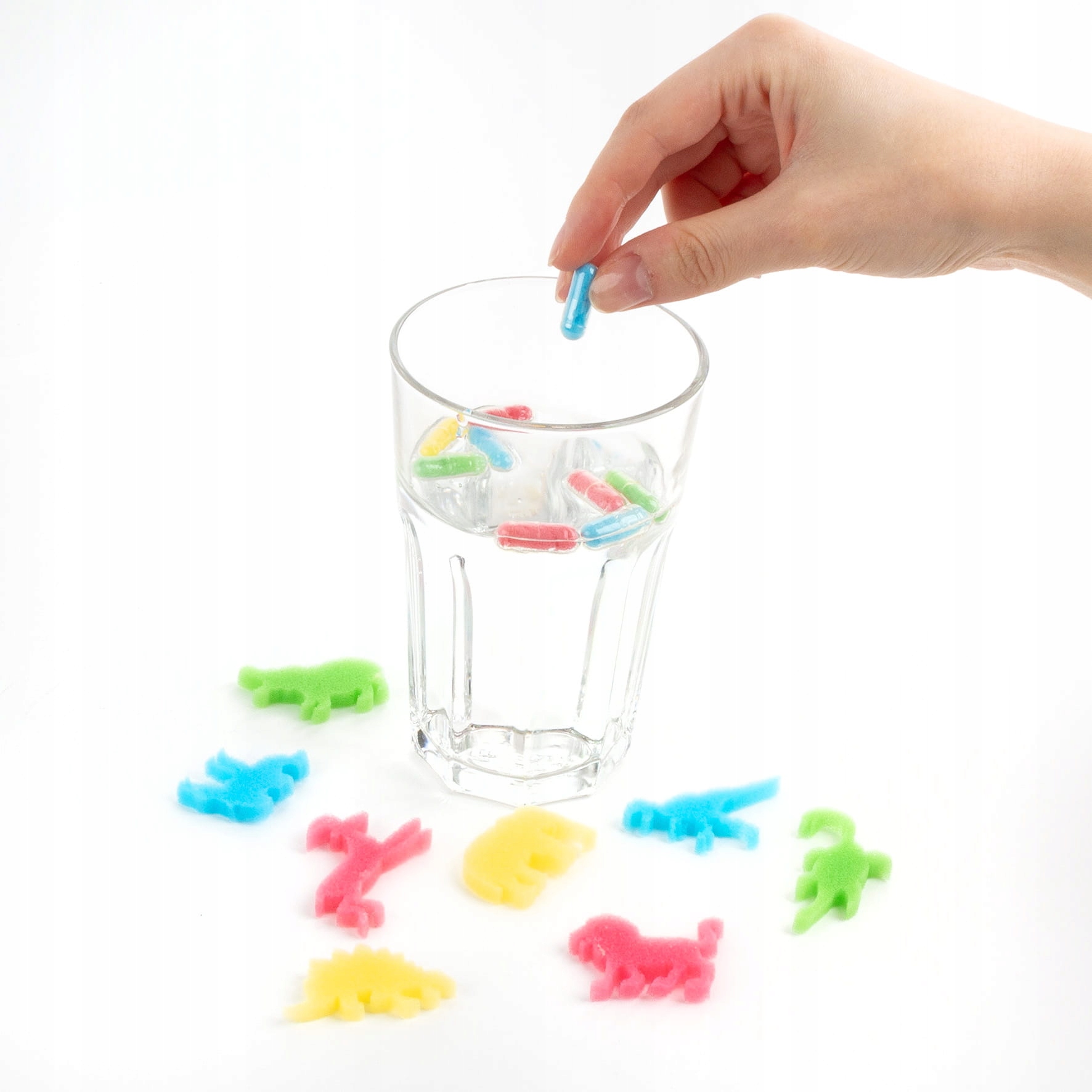 KIDEA TAJEMNICZE MAGICZNE KAPSUŁKOWE ZWIERZAKI 12 SZT. KREATYWNA ZABAWA