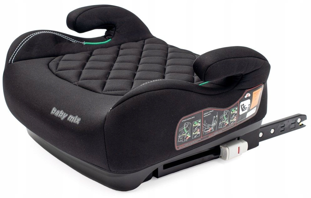 BABY MIX HERO PLUS I-SIZE FOTELIK SAMOCHODOWY BOOSTER ISOFIX PODSTAWKA