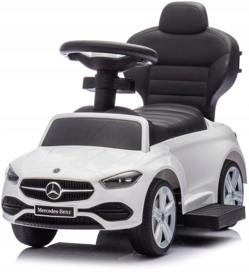 Jeździk Milly Mally Pojazd MERCEDES C-CLASS RĄCZKA PCHACZ MULTIMEDIALNY