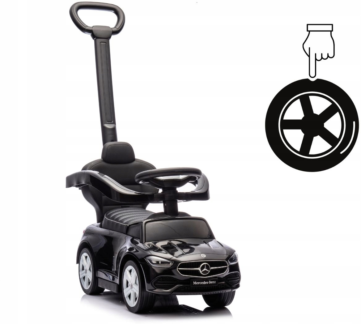 Jeździk Milly Mally Pojazd MERCEDES C-CLASS DELUXE SIEDZISKO EKOSKÓRA