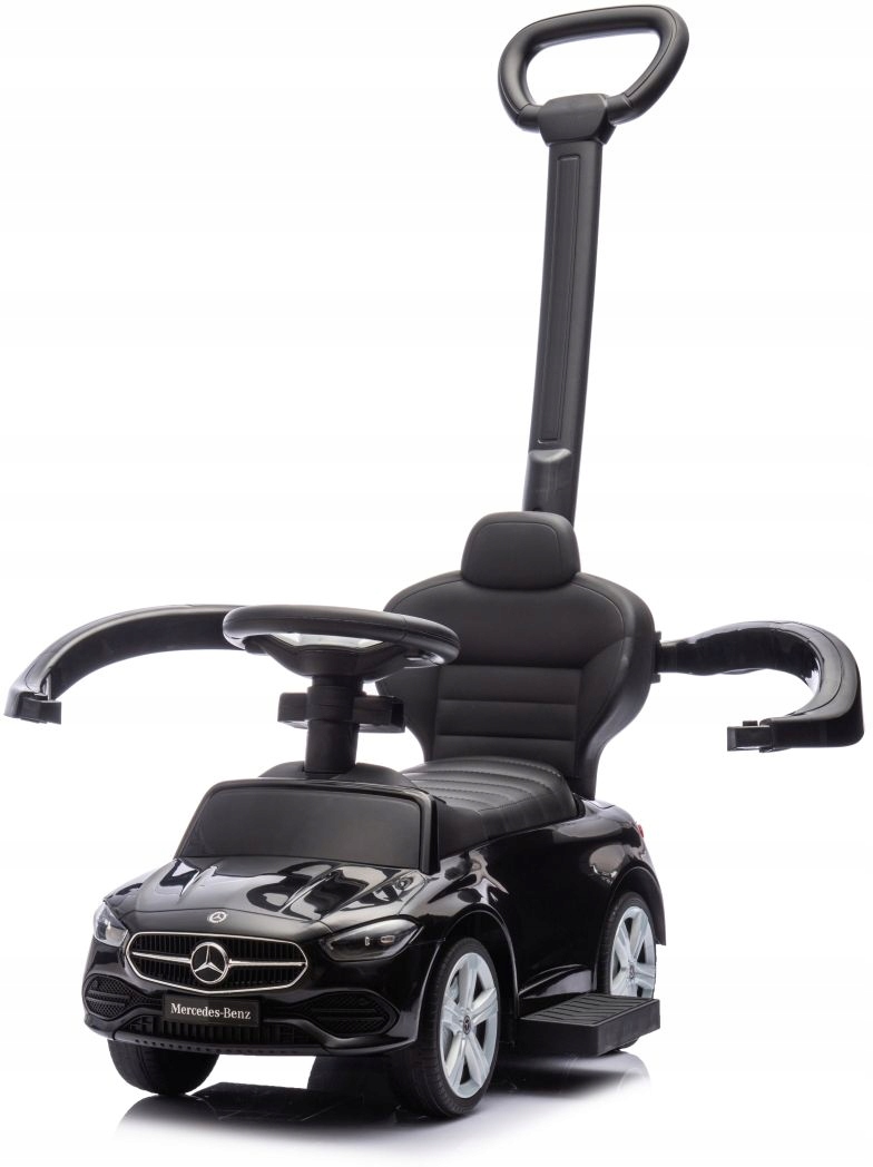 Jeździk Milly Mally Pojazd MERCEDES C-CLASS RĄCZKA PCHACZ MULTIMEDIALNY