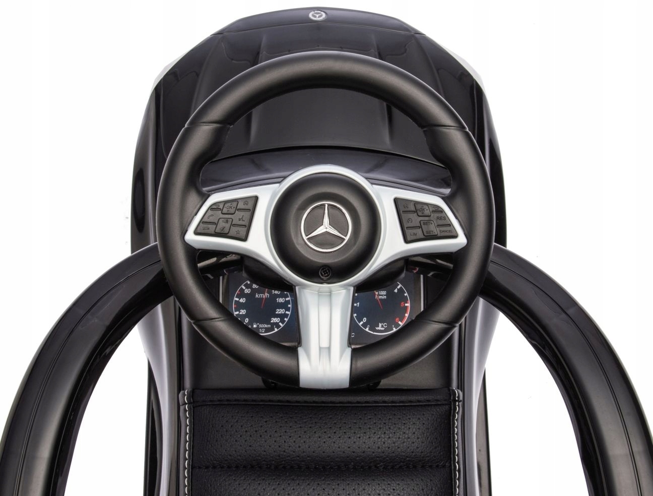 Jeździk Milly Mally Pojazd MERCEDES C-CLASS DELUXE SIEDZISKO EKOSKÓRA