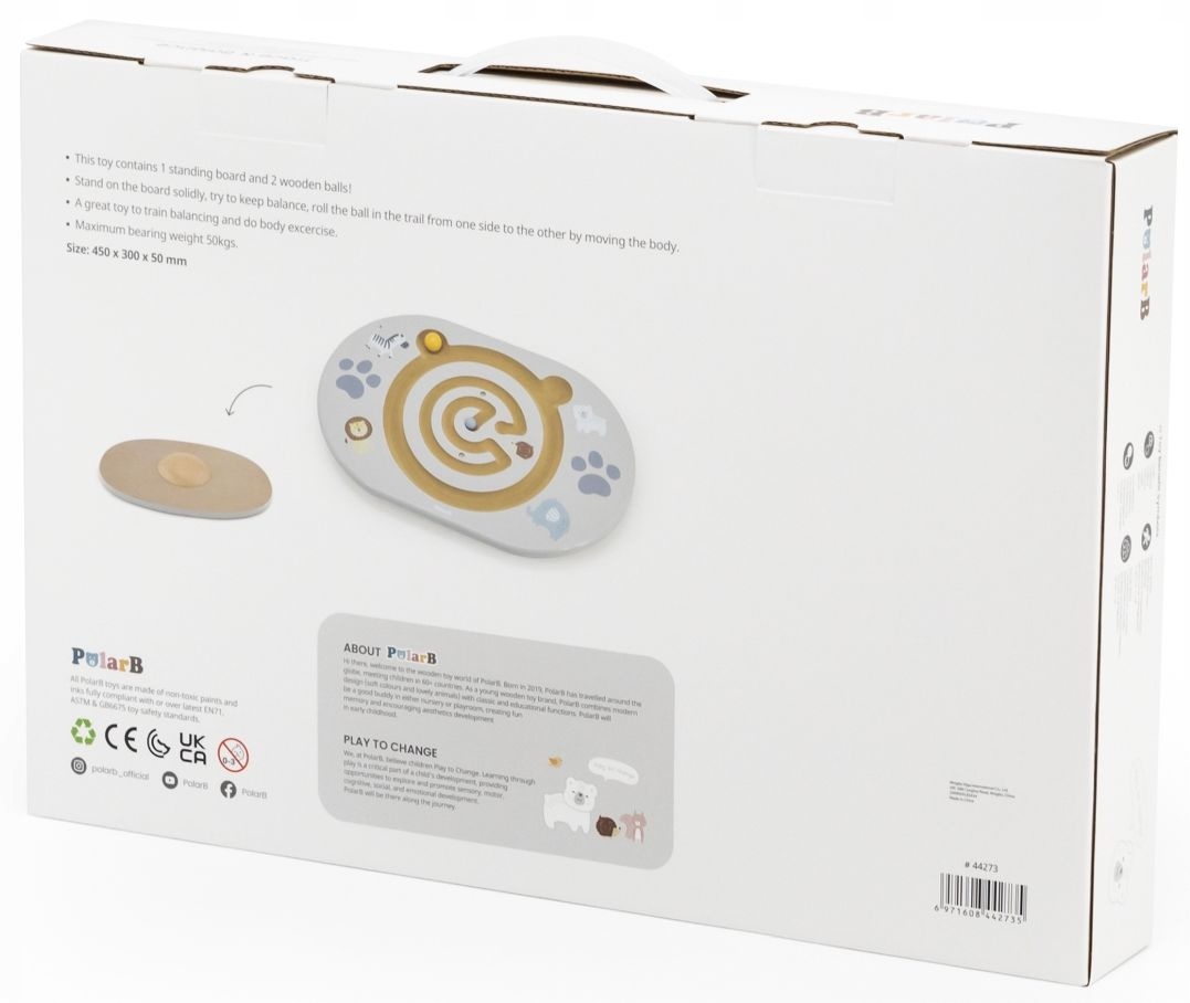 ZABAWKA BALANSUJĄCY DYSK GRA ZRĘCZNOŚCIOWA DESKA RÓWNOWAGI PolarB