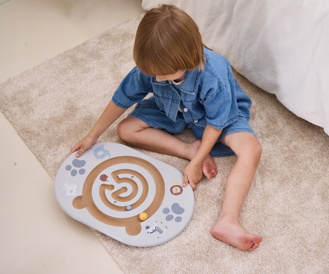 ZABAWKA BALANSUJĄCY DYSK GRA ZRĘCZNOŚCIOWA DESKA RÓWNOWAGI PolarB