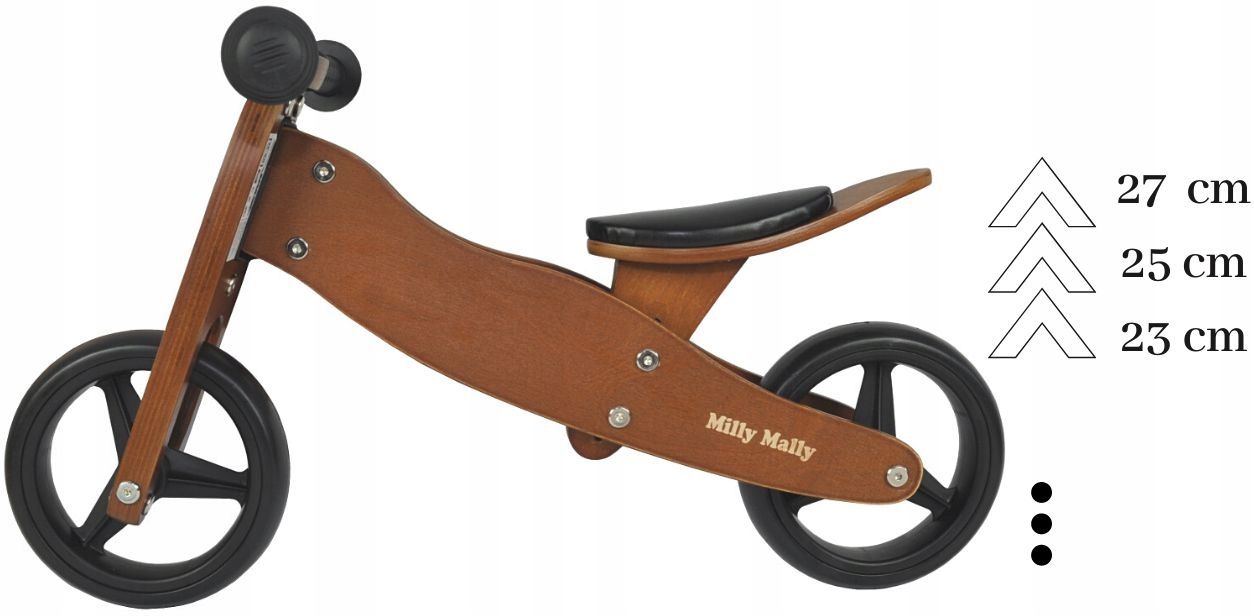 ROWEREK BIEGOWY TRÓJKOŁOWY MILLY MALLY JAKE 2w1