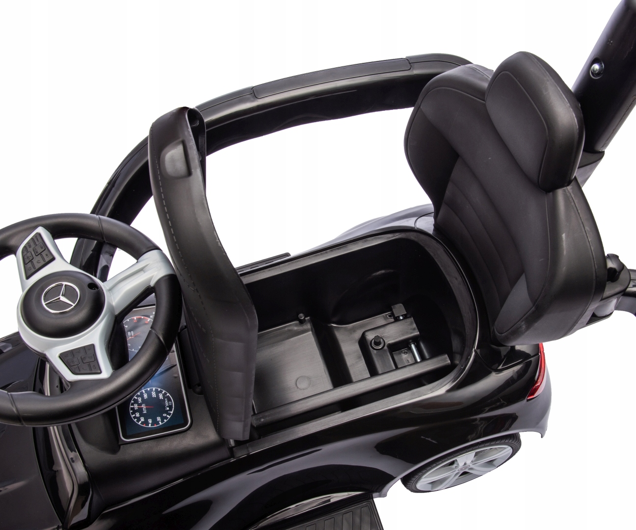 Jeździk Milly Mally Pojazd MERCEDES C-CLASS RĄCZKA PCHACZ MULTIMEDIALNY