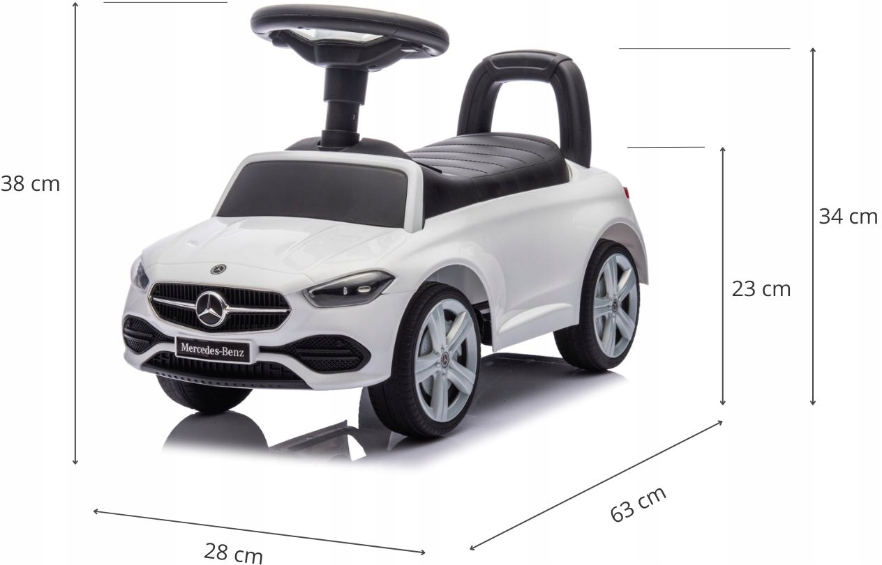 Jeździk Milly Mally Pojazd MERCEDES C-CLASS MULTIMEDIALNY