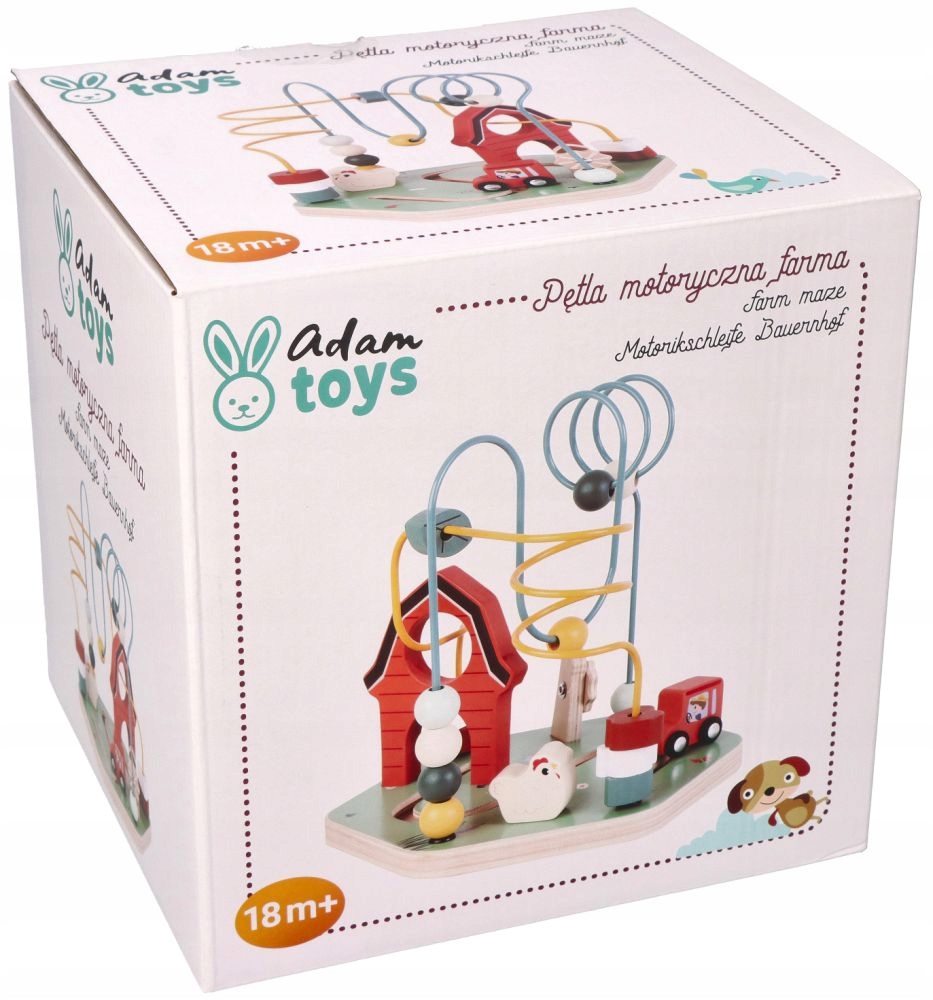 PĘTLA MOTORYCZNA PRZEPLATANKA DLA DZIECI ZAKRĘCONA FARMA