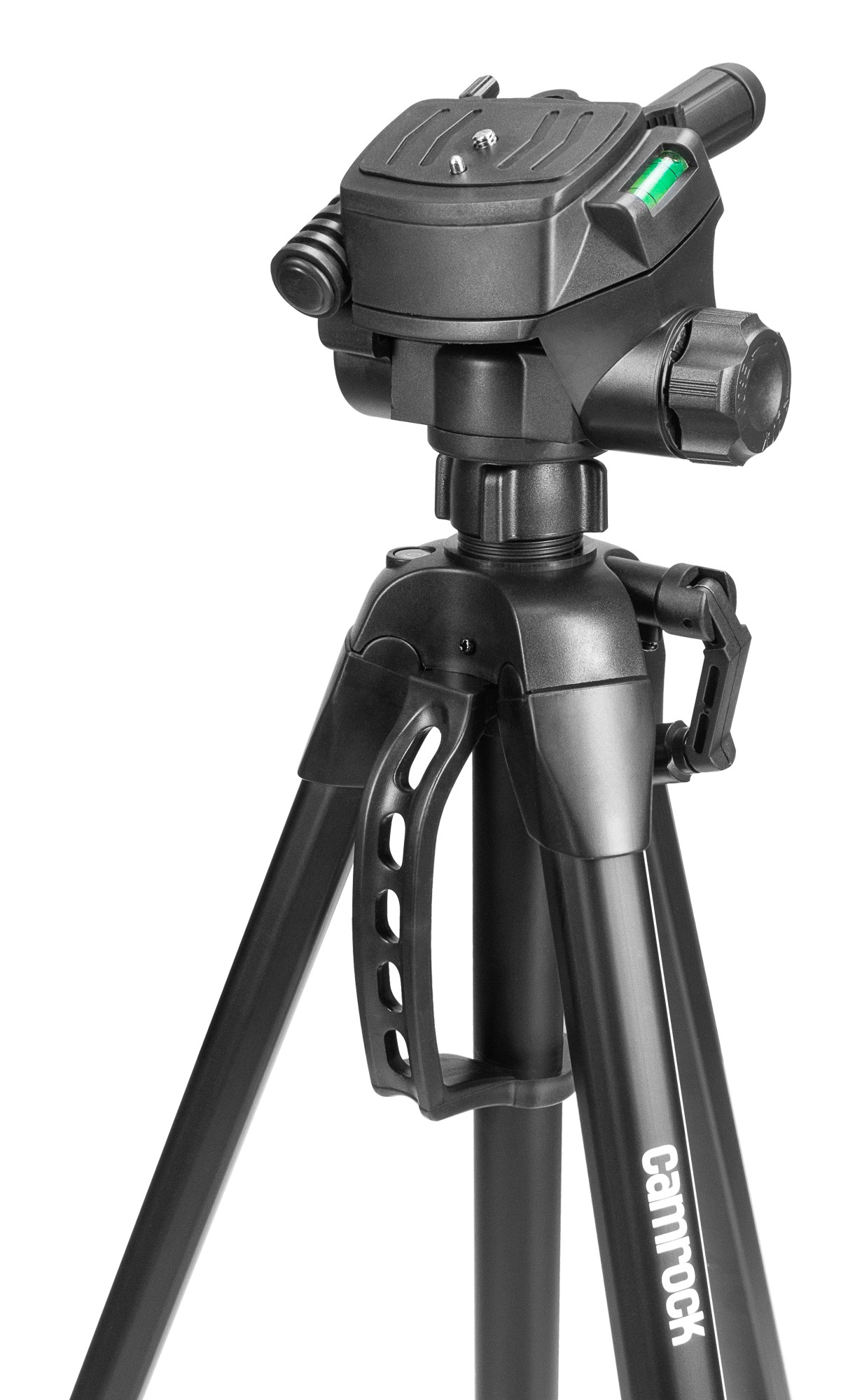Czarny statyw CAMROCK TE68 do aparatów fotograficznych oraz kamer