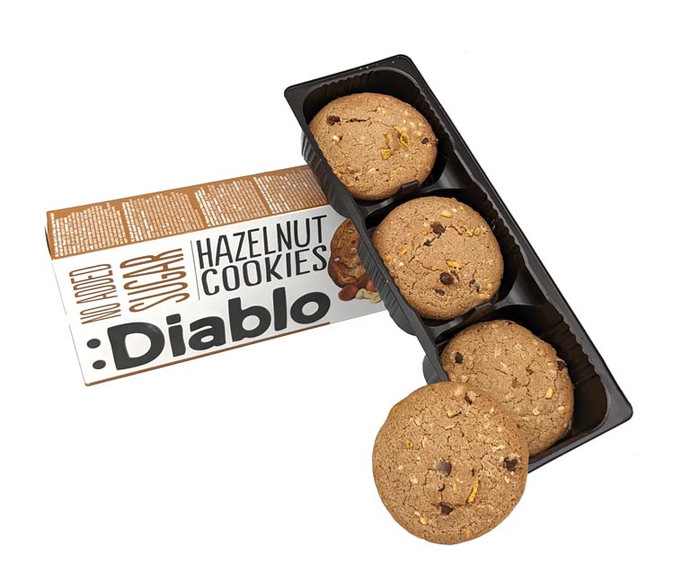 Diablo ciastka bez cukru