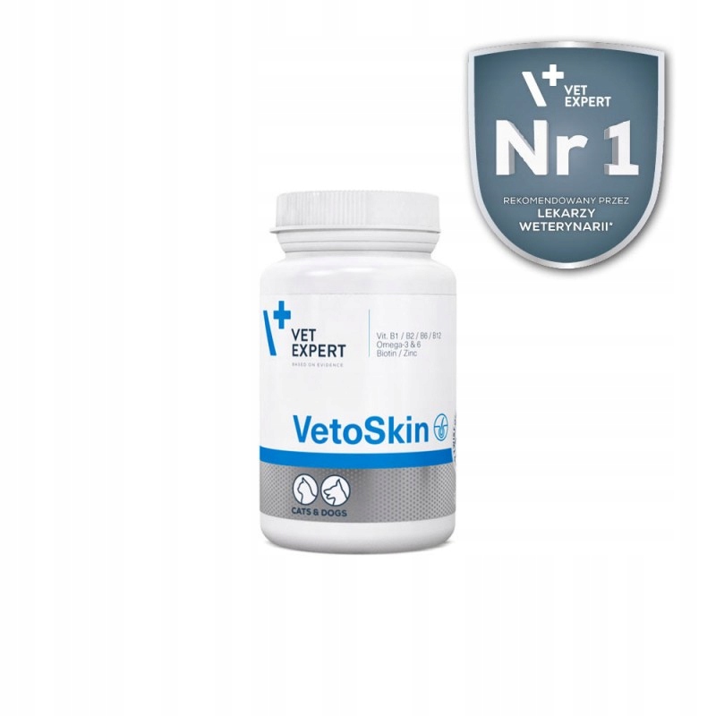 Vetexpert VetoSkin TwistOff pies / kot 90 kapsułek