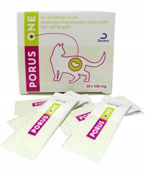 Dechra Preparat Porus One 30 saszetek dla kota - wsparcie nerek
