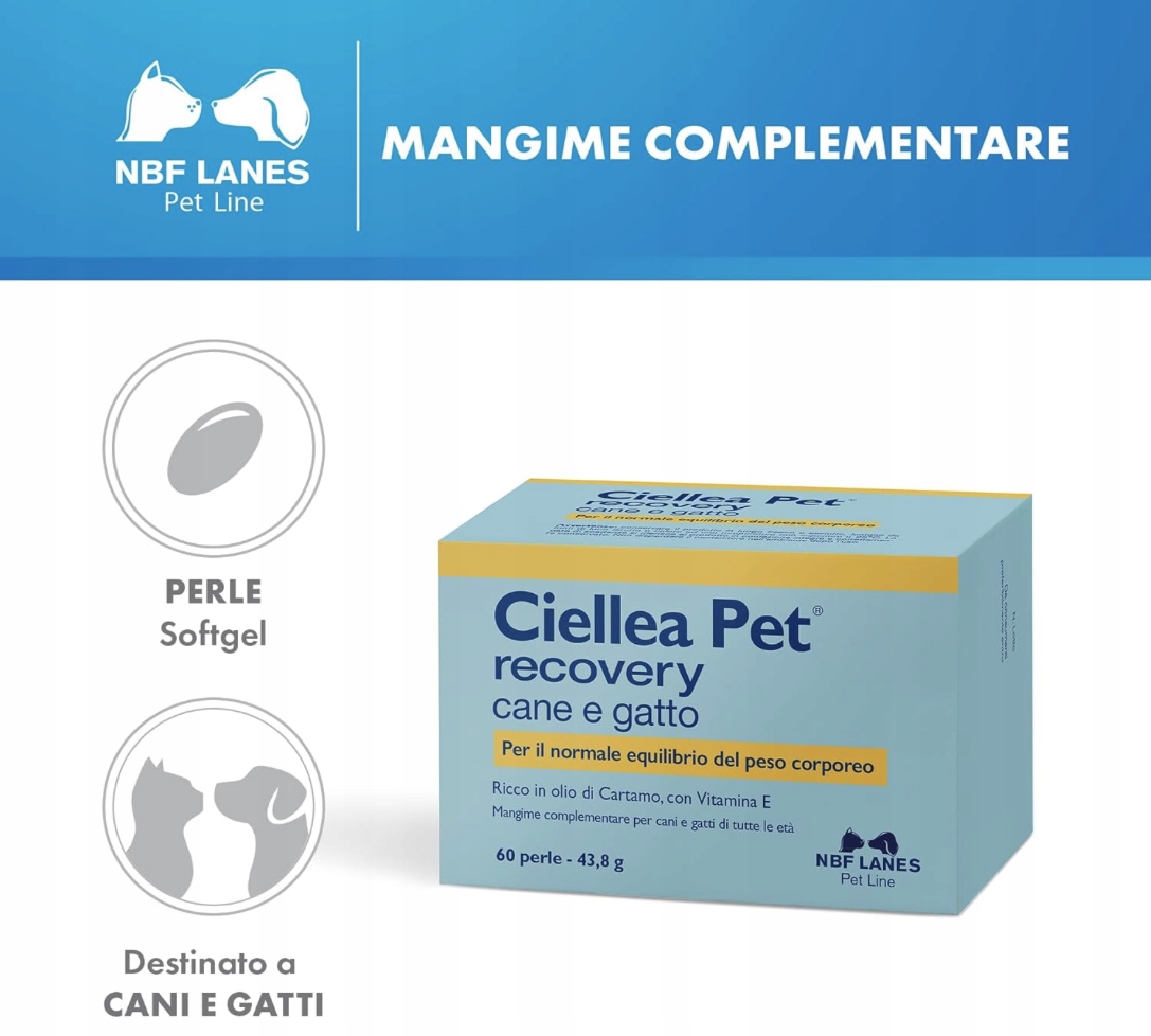 CIELLEA PET RECOVERY 30 KAPSUŁEK -  NBF Lanes