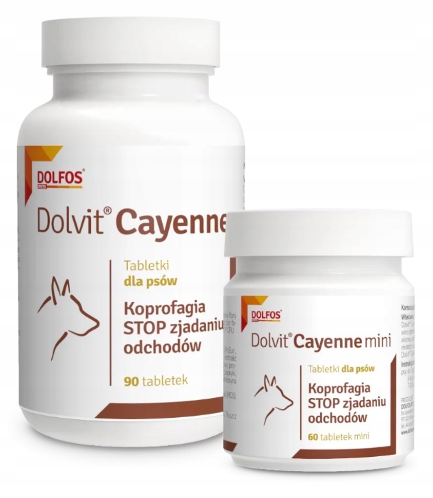 Dolfos Dolvit Cayenne 90 - STOP zjadaniu odchodów