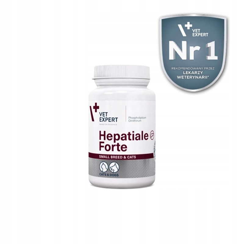 Vetexpert Hepatiale Forte Small Breed 40 kaspułek