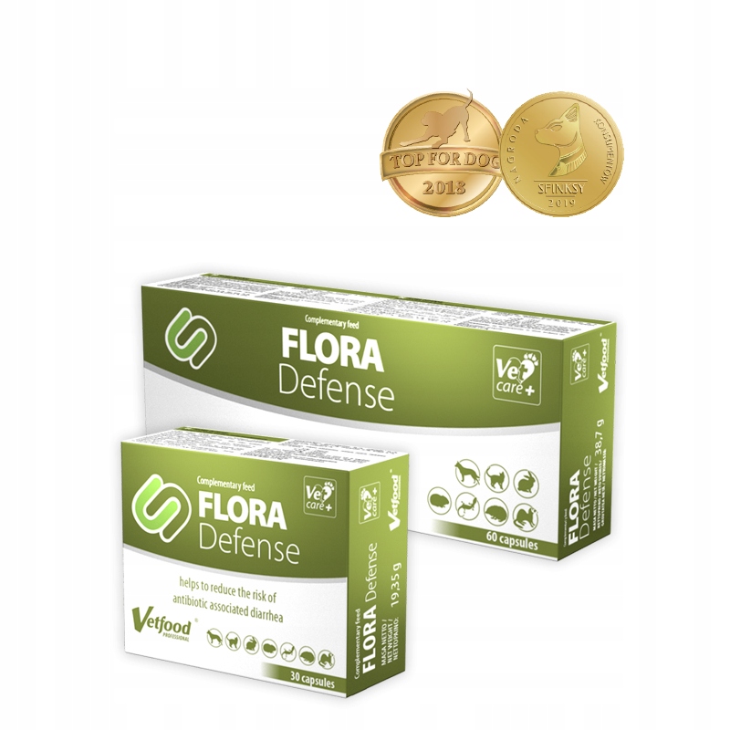 VetFood Flora Defense 30 kapsułek - 1,5 BLISTRA