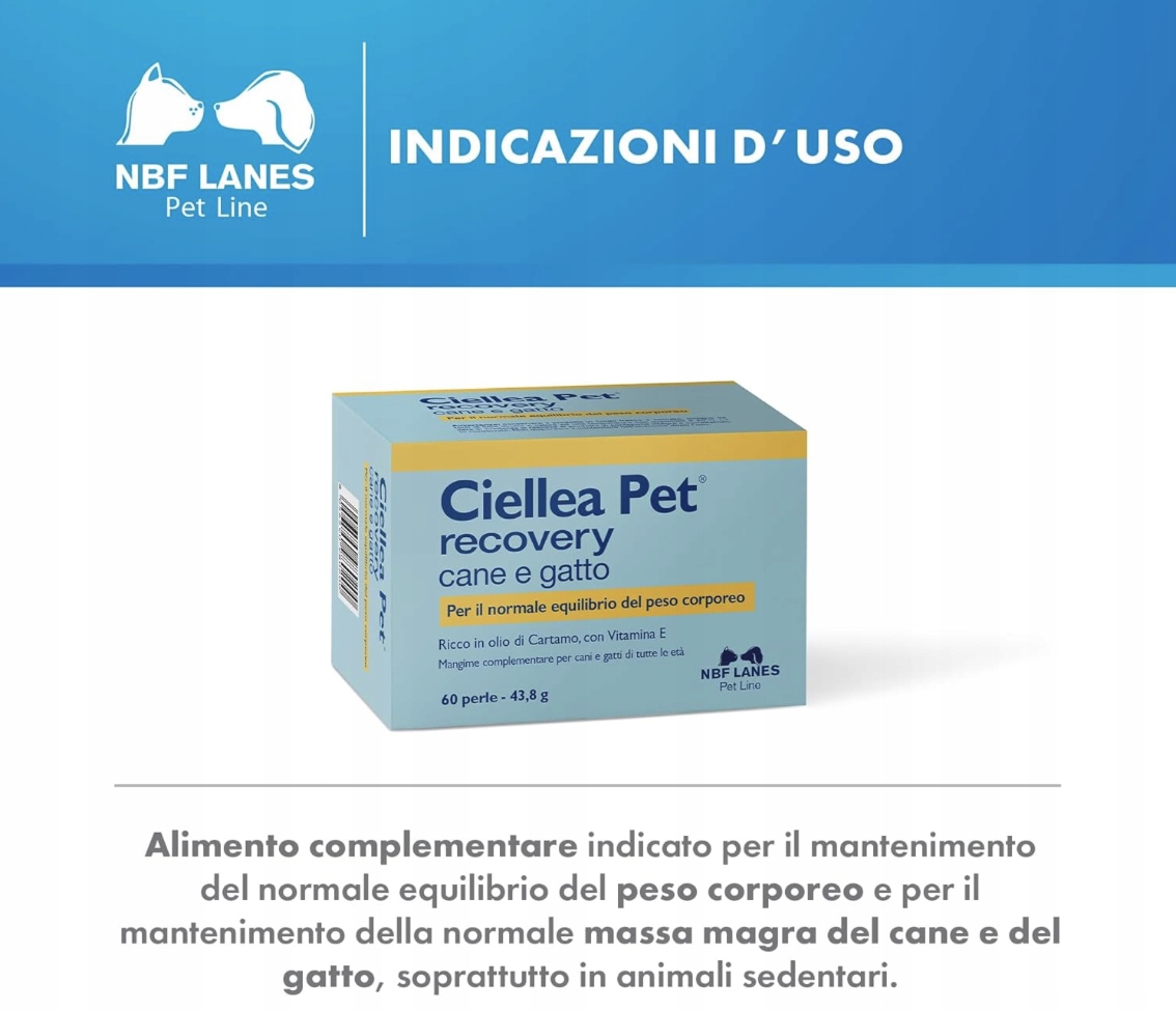 CIELLEA PET RECOVERY 30 KAPSUŁEK -  NBF Lanes