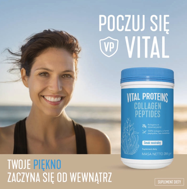 Vital Proteins Collagen Peptides Suplement diety smak neutralny 567g
