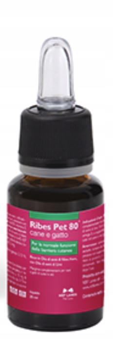 RIBES PET 80 CANE E GATTO choroby skóry 25ml z zakraplaczem NBF Lanes
