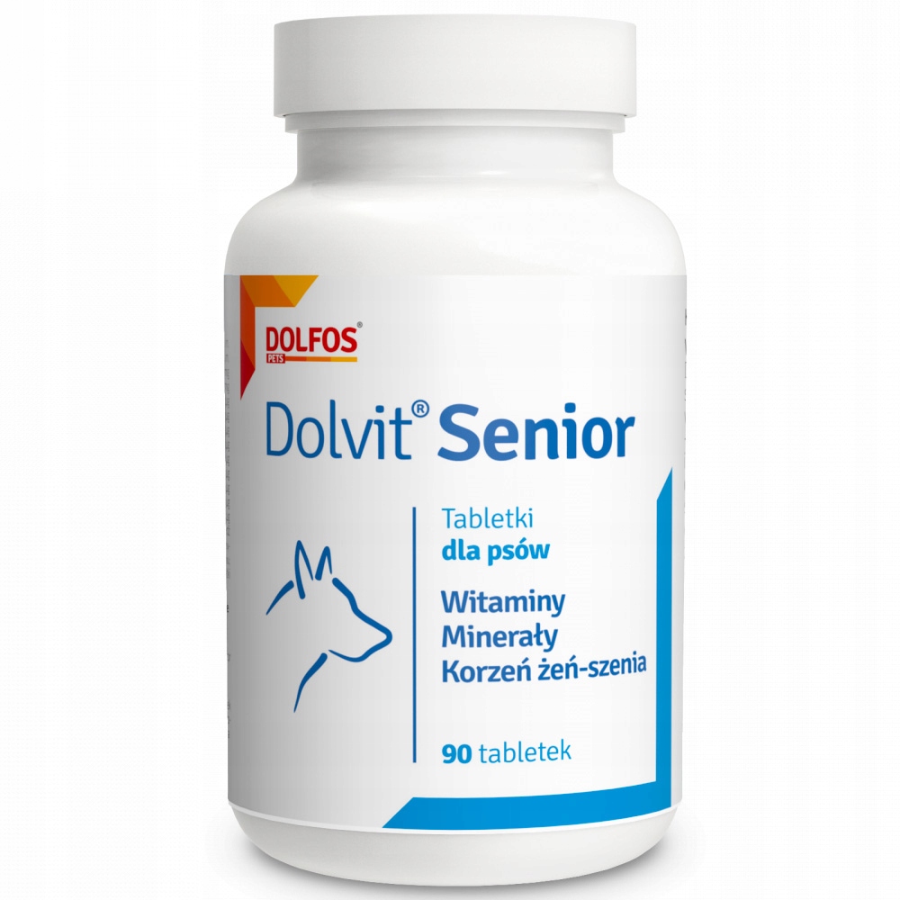Dolfos Dolvit Senior 90 tab - witaminy dla dojrzałych psów