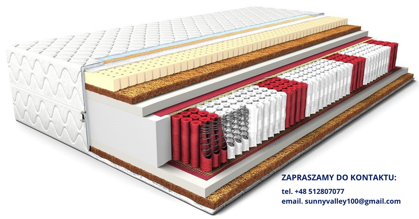 MATERAC CMFIT 80x200 2xKOKOS, Multipocket 25cm
