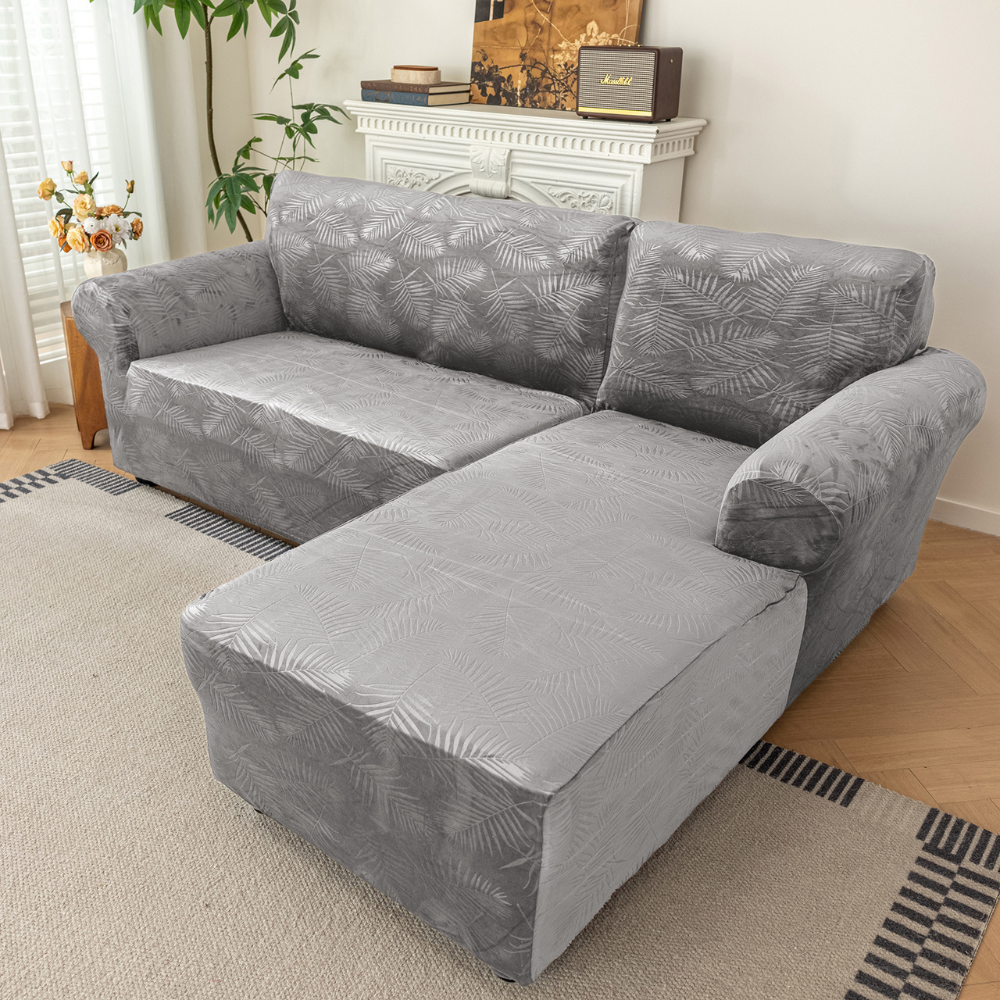 POKROWIEC NA NAROŻNIK KANAPĘ SOFĘ WELUR PRAWY 3+2