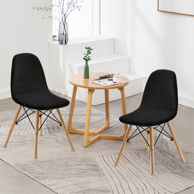 POKROWIEC NA KRZESŁO SKANDYNAWSKIE JODEŁKA ŻAKARD