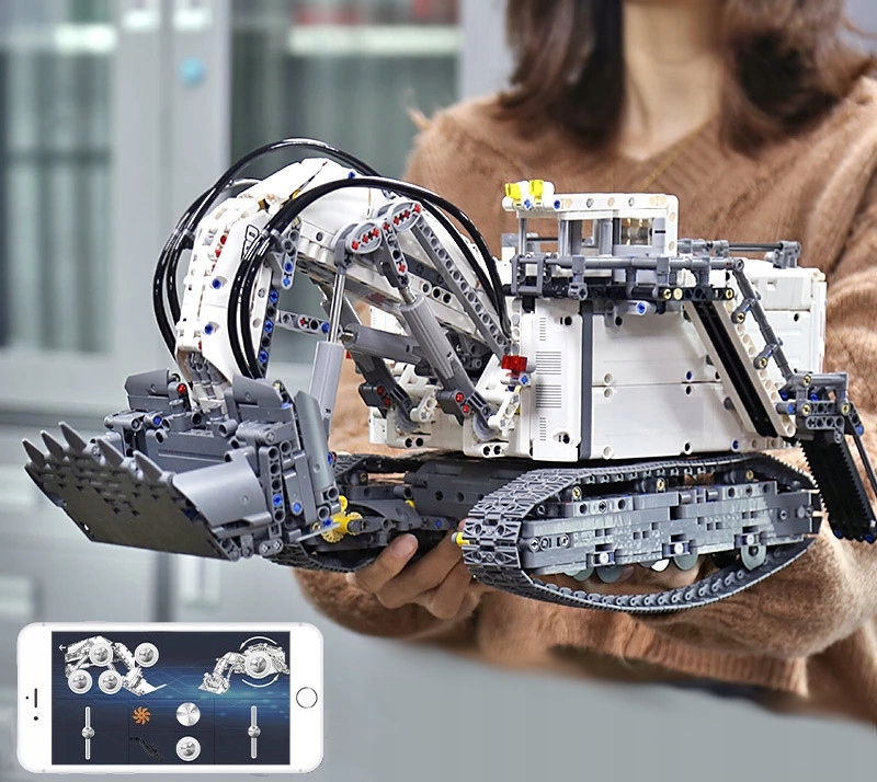 KLOCKI KOPARKA TECHNIC LIEBOHERR APLIKACJA 13130