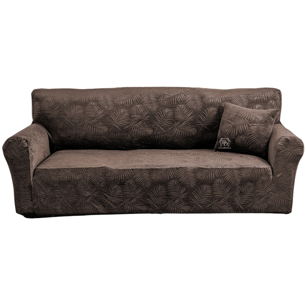 pokrowiec na kanapę sofę narożnik welur premium 190-230 cm