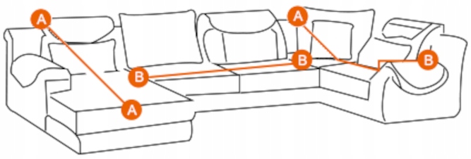 POKROWIEC NA SOFĘ KANAPĘ ELASTYCZNY WZORY 2OS