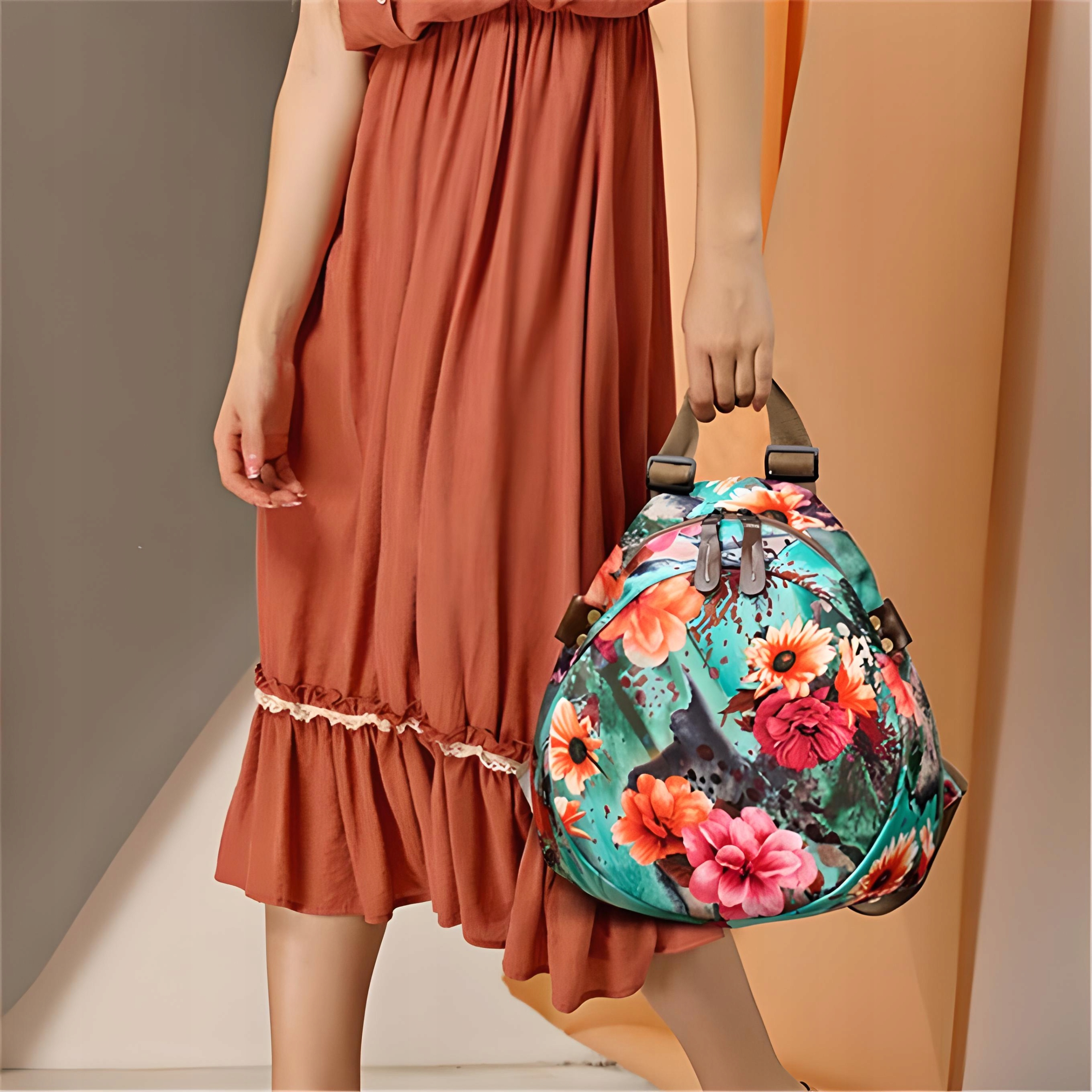 PLECAK DAMSKI TORBA TOREBKA MINI PLECACZEK 2W1