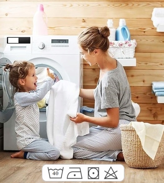 POKROWIEC NA PODNÓŻEK PUF ELASTYCZNY WZÓR RETRO