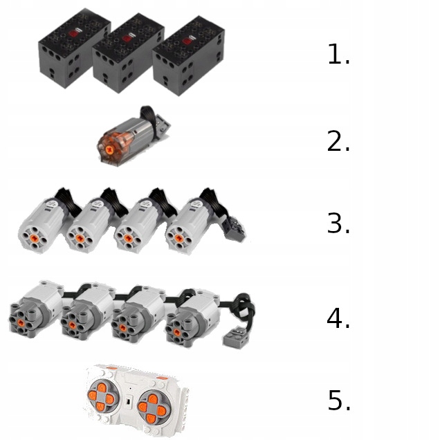 KLOCKI KOPARKA TECHNIC LIEBOHERR APLIKACJA 13130