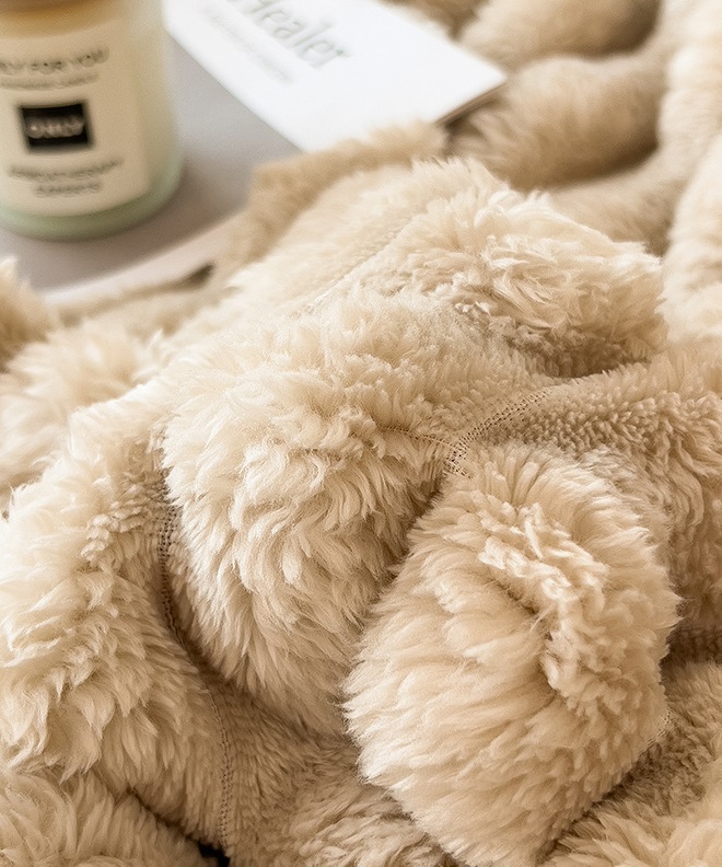 miękki koc 180x220 sherpa