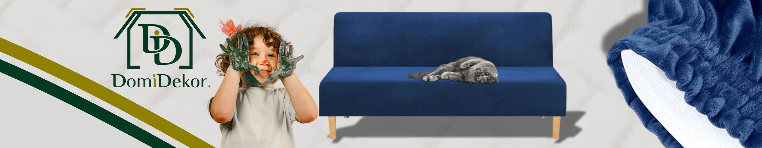 POKROWIEC NA WERSALKĘ SOFĘ WELUR PREMIUM 190-210CM